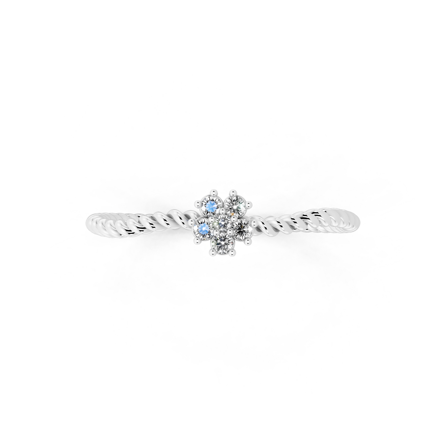 Radiance Gold Tone  Lab Grown Diamond-Like Statement Ring - Modern Elegant Design