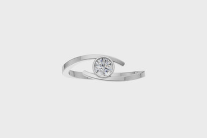 Celeste Bezel Solitaire Ring