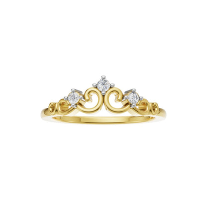 Ethereal Tiara Diamond Ring