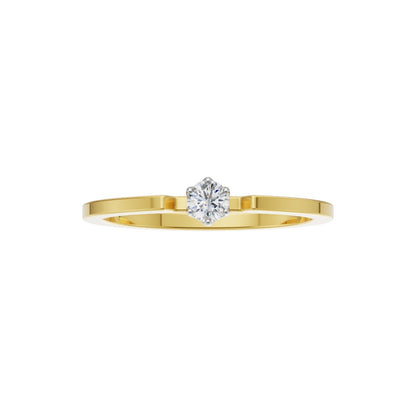 Solitaire Spark Diamond Promise Ring