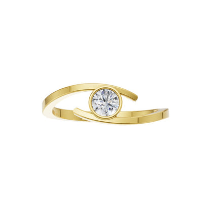 Celeste Bezel Solitaire Ring