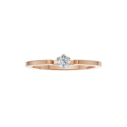 Solitaire Spark Diamond Promise Ring