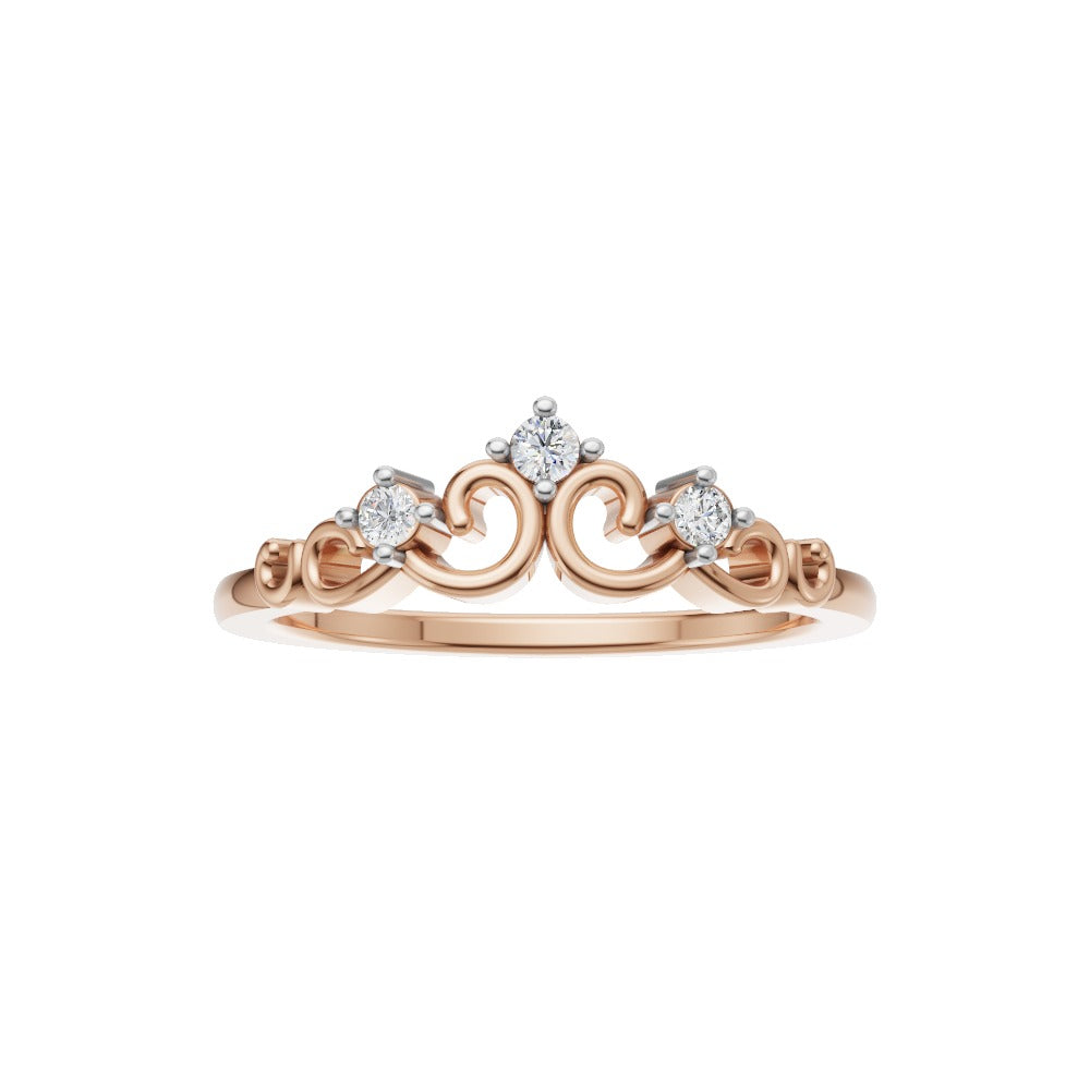 Ethereal Tiara Diamond Ring