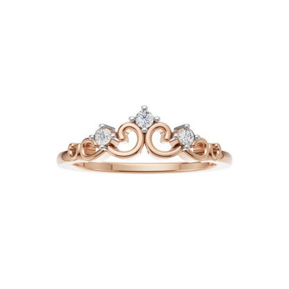 Ethereal Tiara Diamond Ring