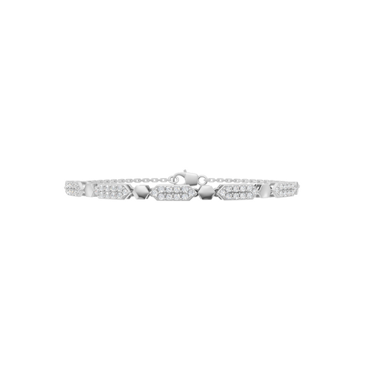 Aurora Diamond Link Bracelet