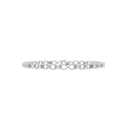 Eternal Grace Infinity Diamond Bracelet