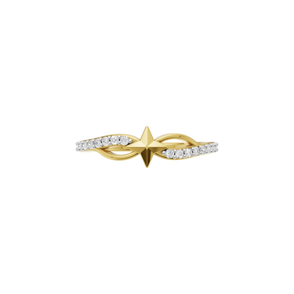 Celestial Star Diamond Band
