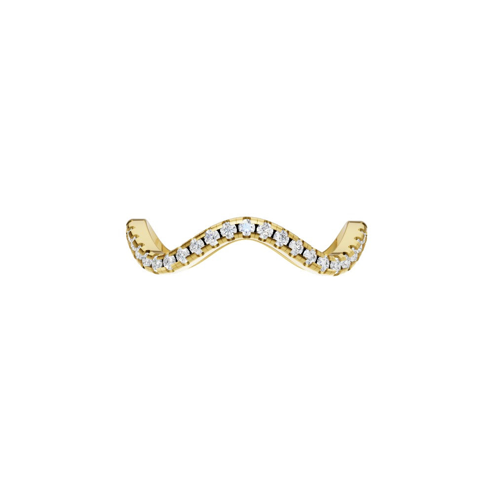 Serene Wave Diamond Band